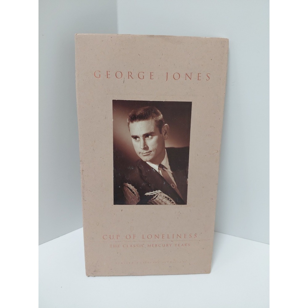 George Jones Cup Of Loneliness The Classic Mercury‎ Years CD Set 1994